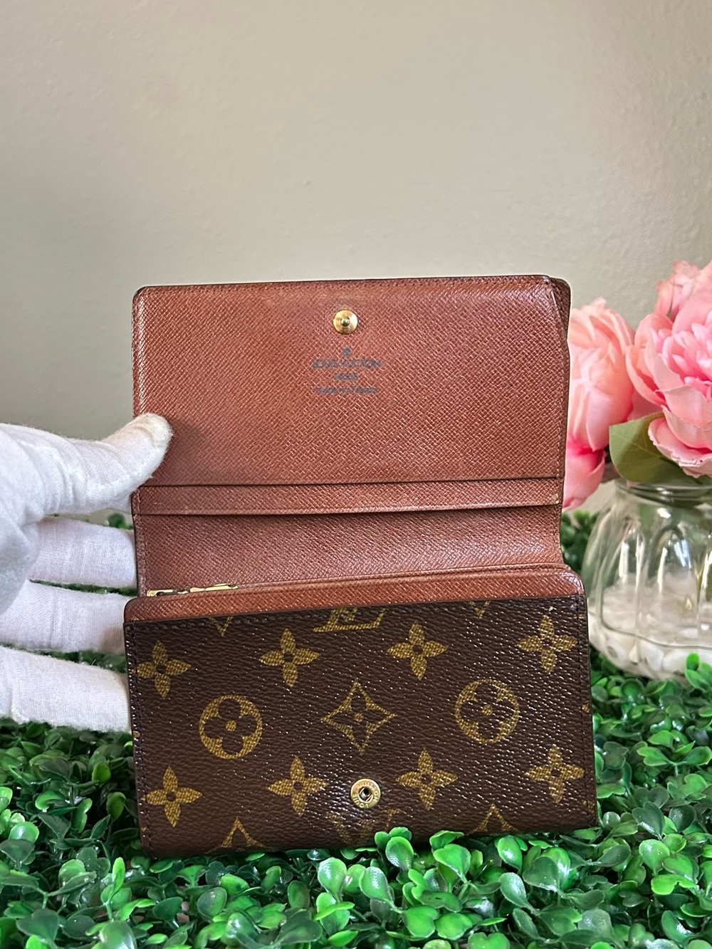 Louis Vuitton Monogram Portefeuille Trésor Bifold Wallet Vintage